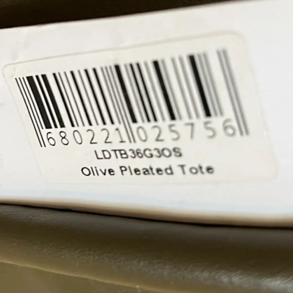 Lulu Dharma Olive Green Pleated Gathered Travel Tote